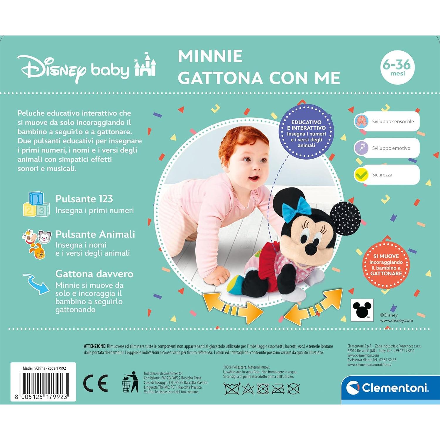 Clementoni - Minnie Gattona Con Me 17992