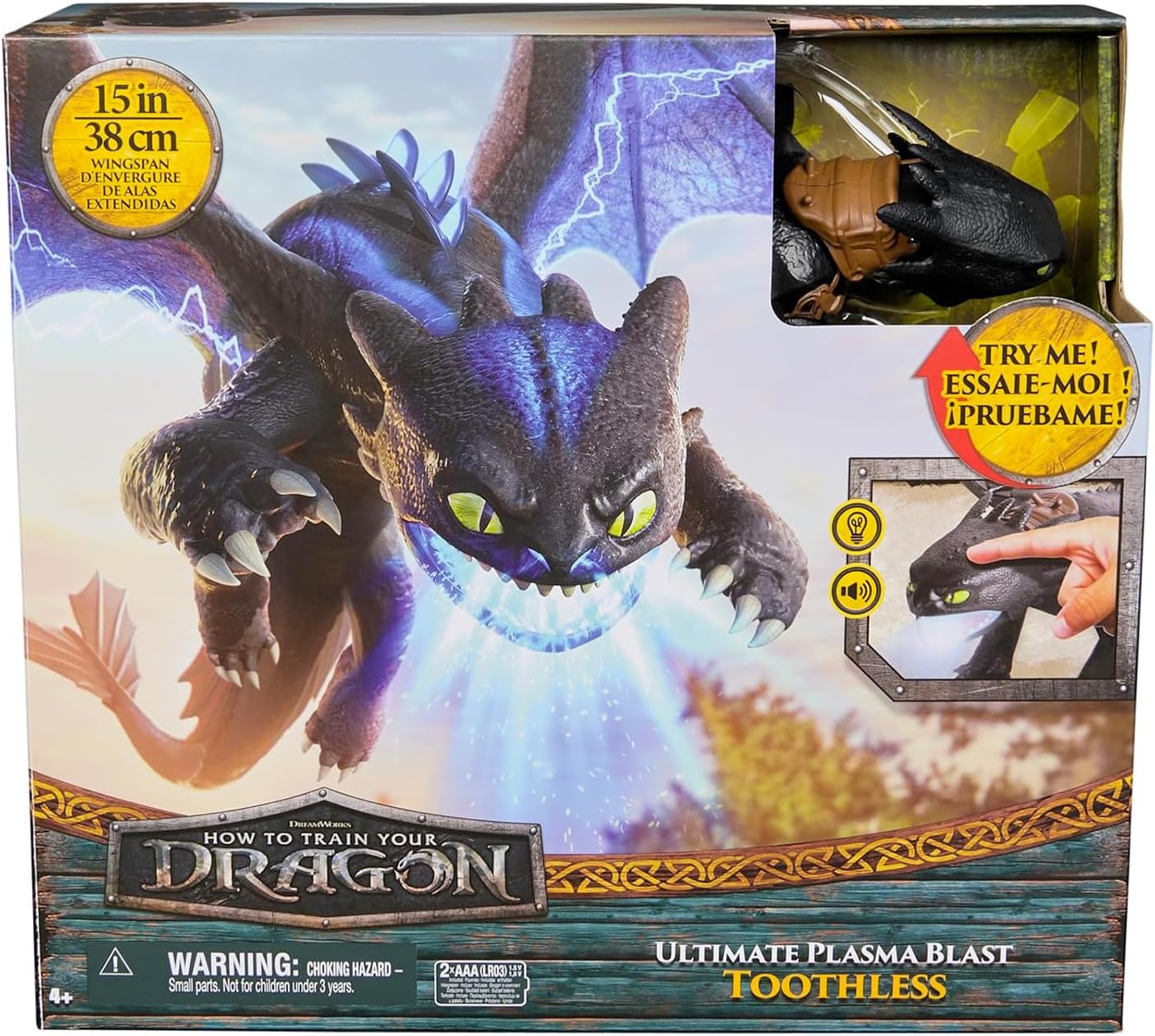 Spin Master - Dragons Sdentato Sputafuoco