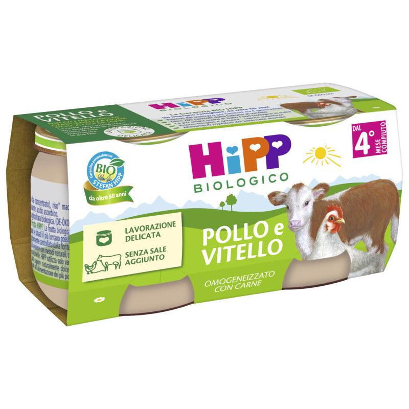 Hipp - Homogenized Chicken And Veal 2x80gr
