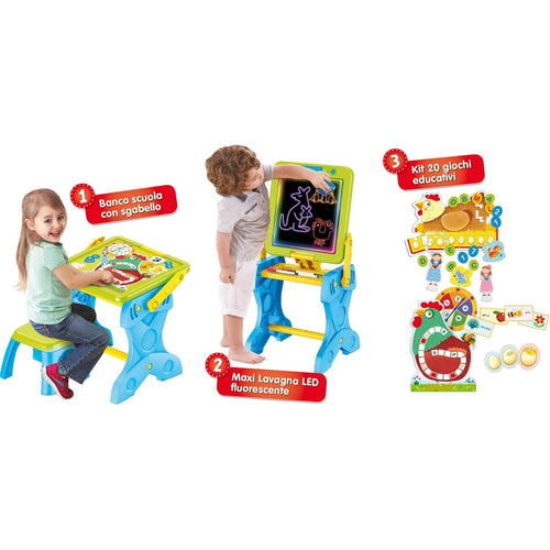 Lisciani - Carotina Banchetto Led Gioco e Impara 3 in 1