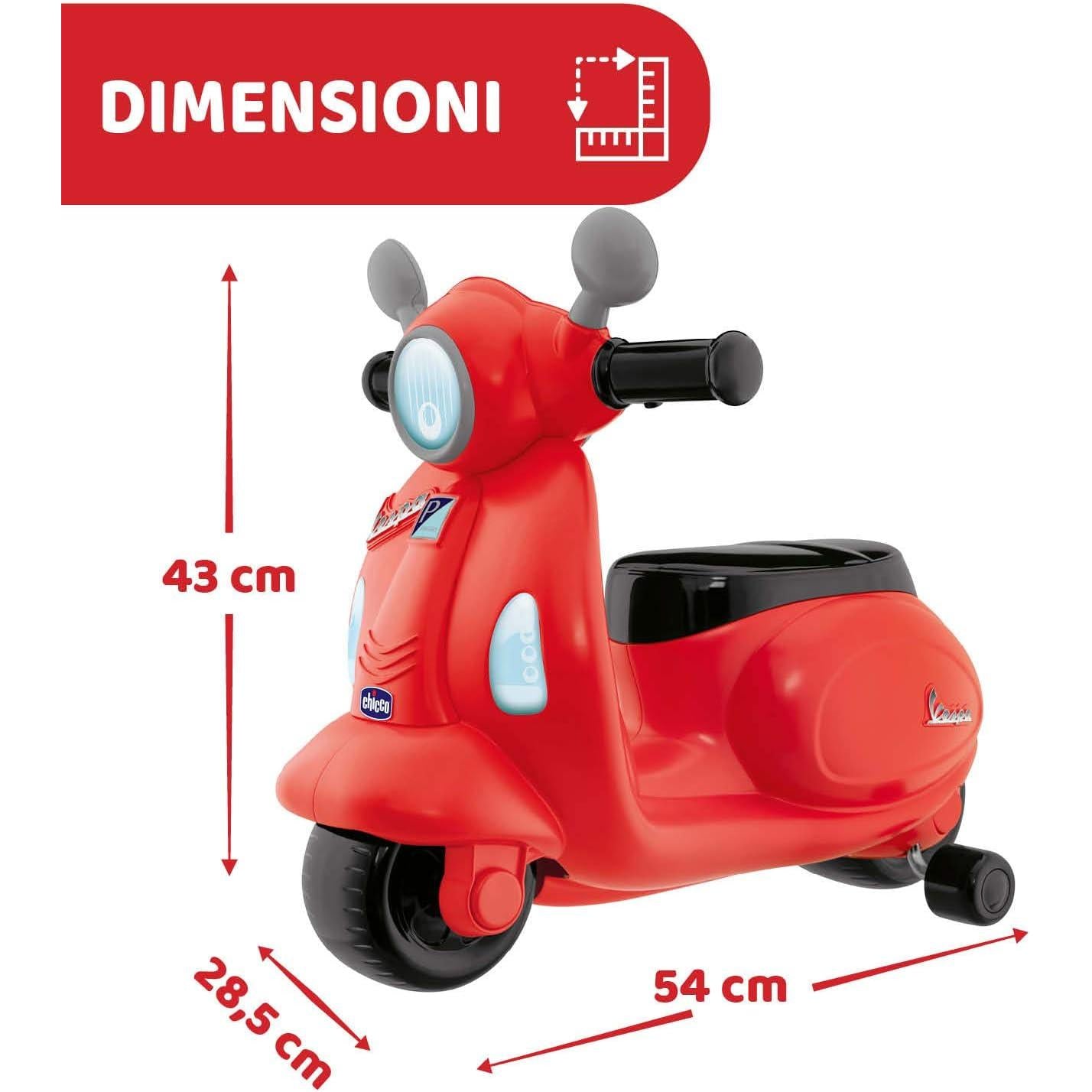 Chicco - Vespa Primavera Cavalcabile Evolutivo
