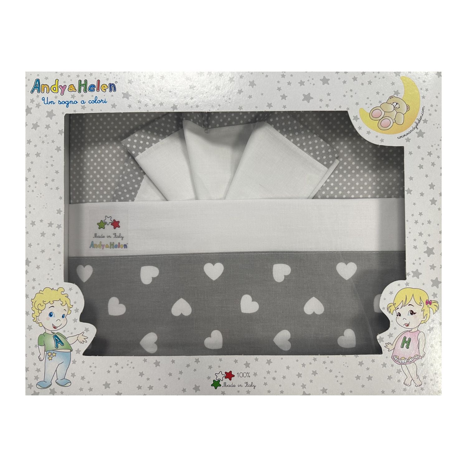 Andy & Helen - Set Letto 3 pezzi