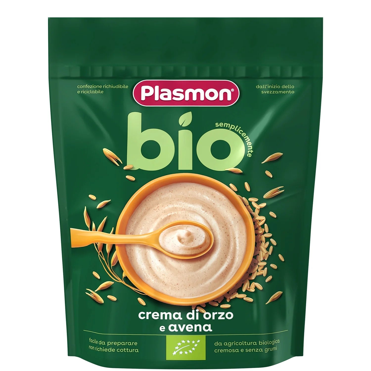 Plasmon - BIO Crema Avena Orzo: Confezione 200 gr