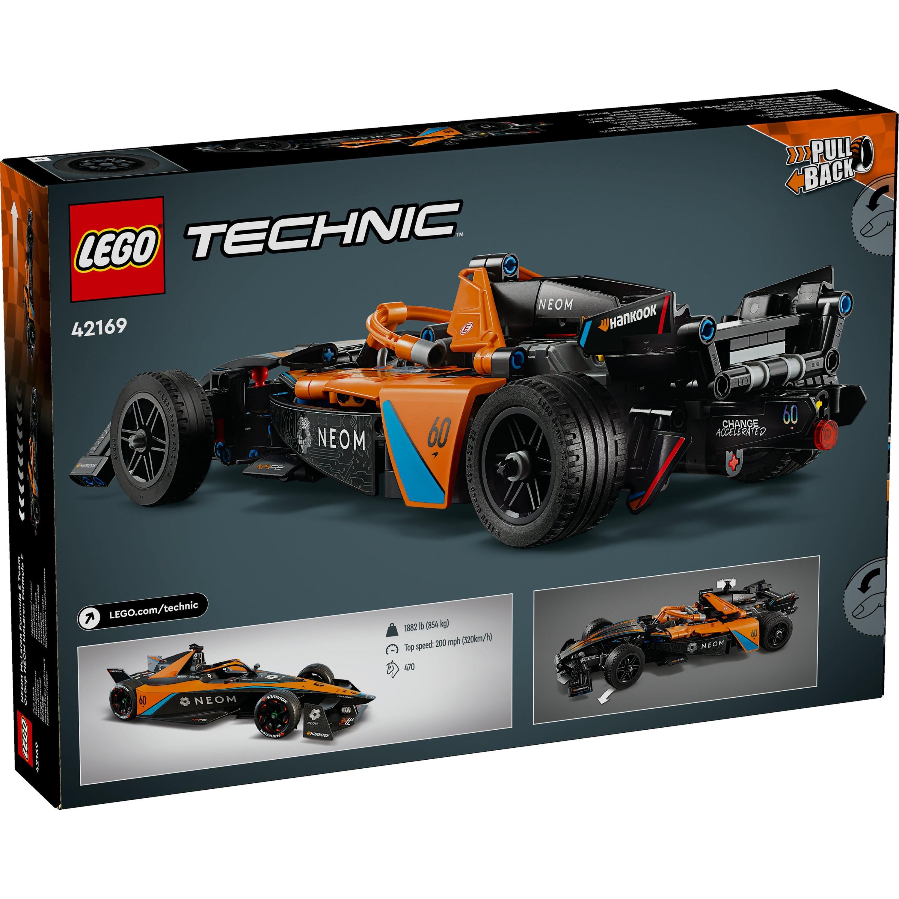 LEGO - NEOM McLaren Formula E Race Car 42169