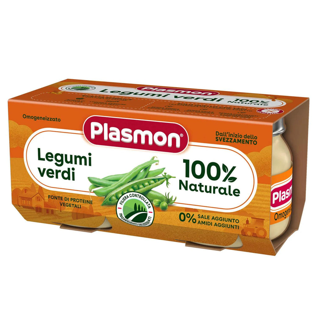 Plasmon - Homogenized Green Legumes 2x80 gr