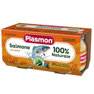 Plasmon - Homogenized Salmon - Potatoes 2 x 80 gr