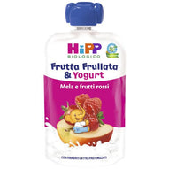 Hipp Fruit Smoothie Apple. Strawberry. Raspberry. Banana &amp; Yogurt 90gr