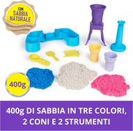 Spin Master - Kinetic Sand: Playset Gelateria Colorata