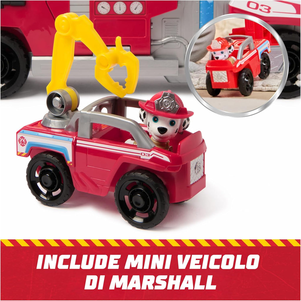 Spin Master - Paw Patrol Fire Rescue Camion Dei Pompieri