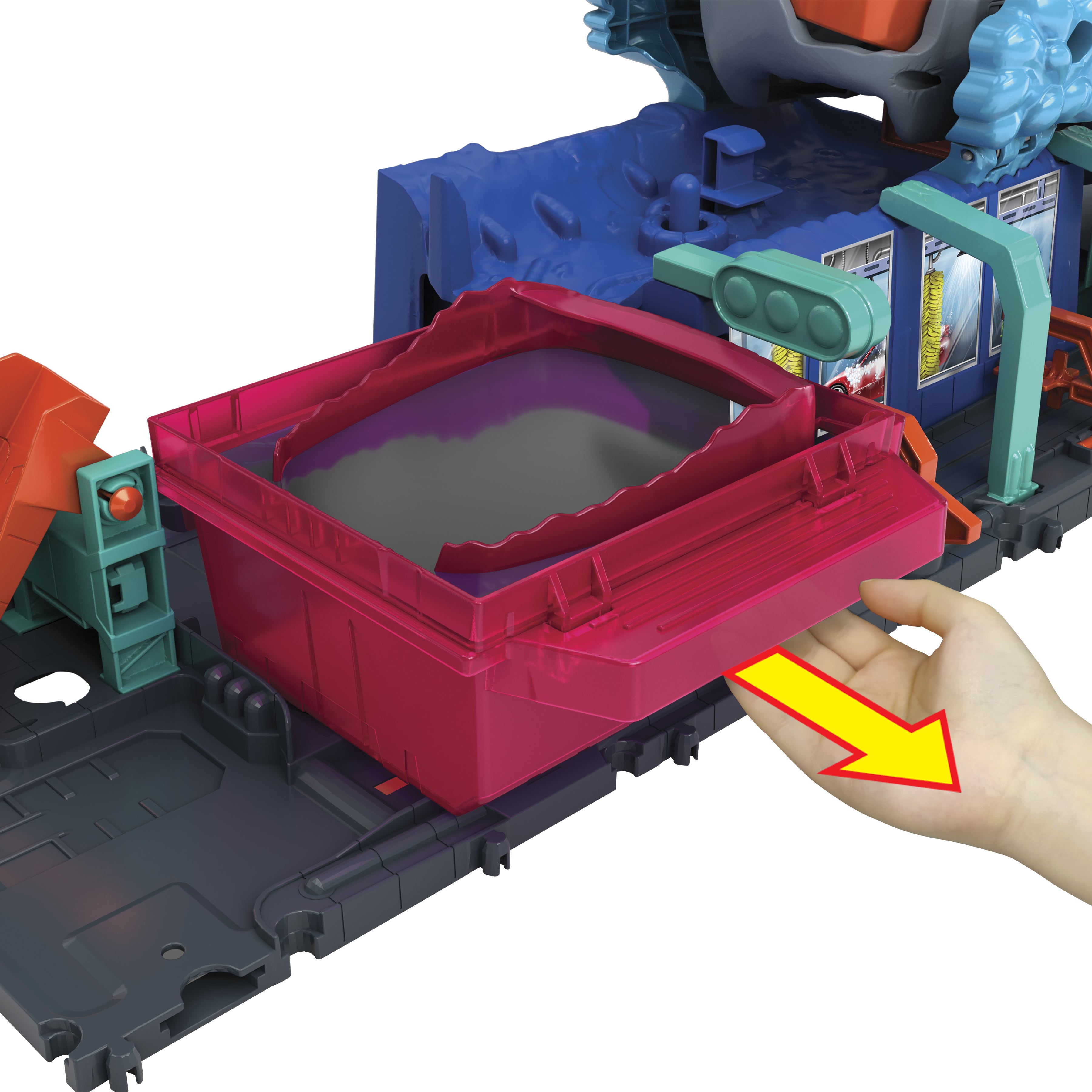 Mattel - Hot Wheels City Autolavaggio Mega Squalo HTN82