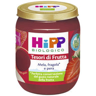 Hipp - Omogeneizzato Tesori Di Frutta Mela Fragola Pera: Confezione 160 gr