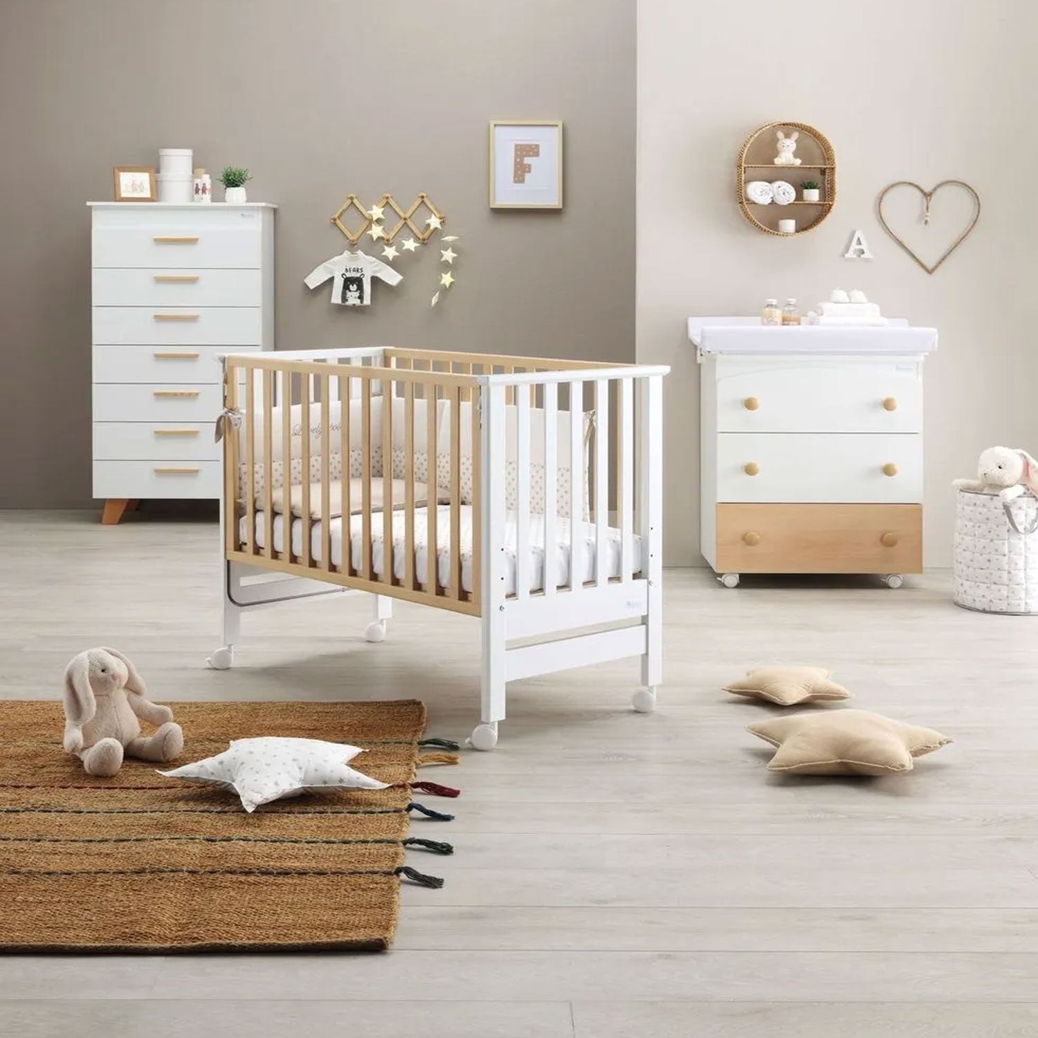 Azzurra Design - Co-sleeping Cot Contact Mattress Included