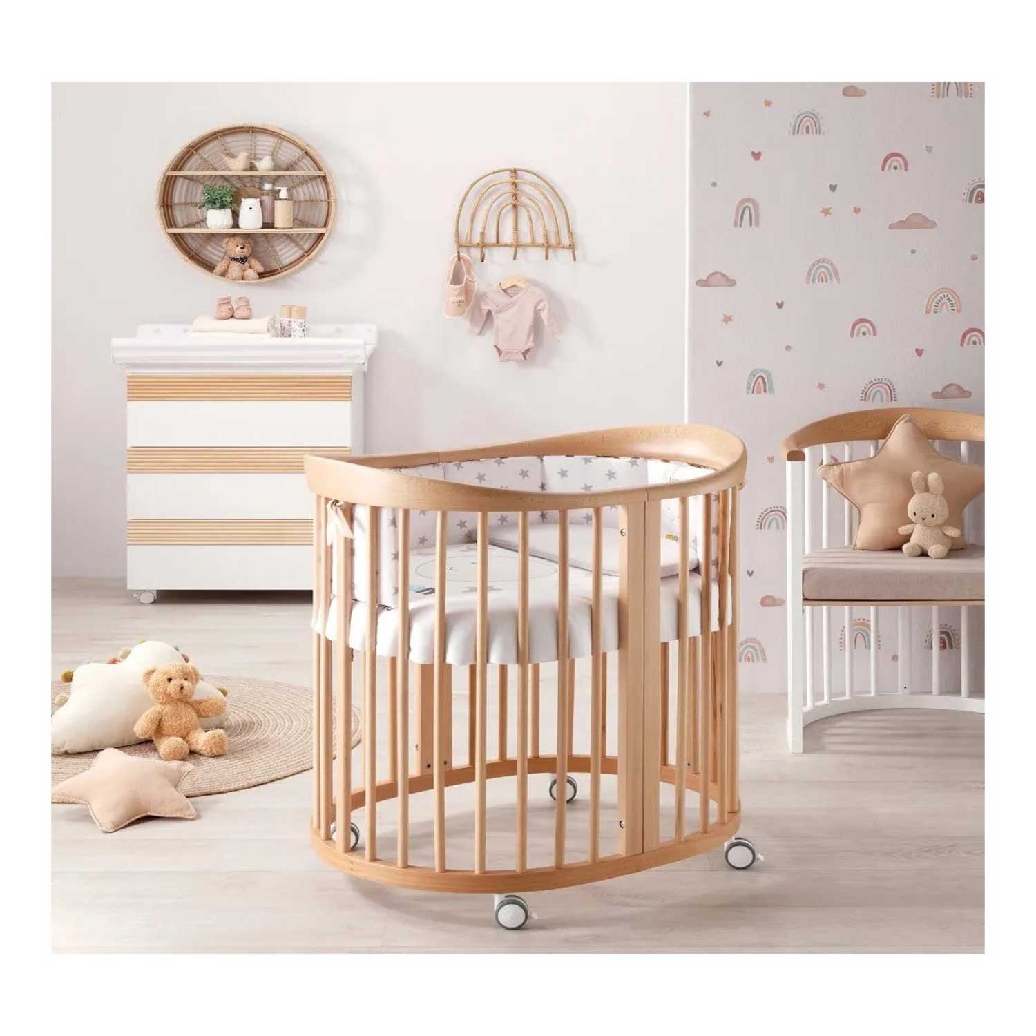 Azzurra Design - Culla Lettino Ovale Wave