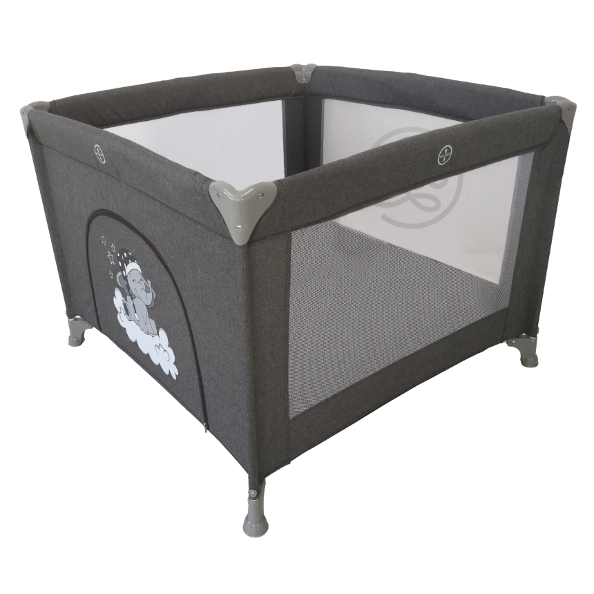 Wonderlife - Box Forest Quadrato Richiudibile con materassino e apertura laterale chiudibile