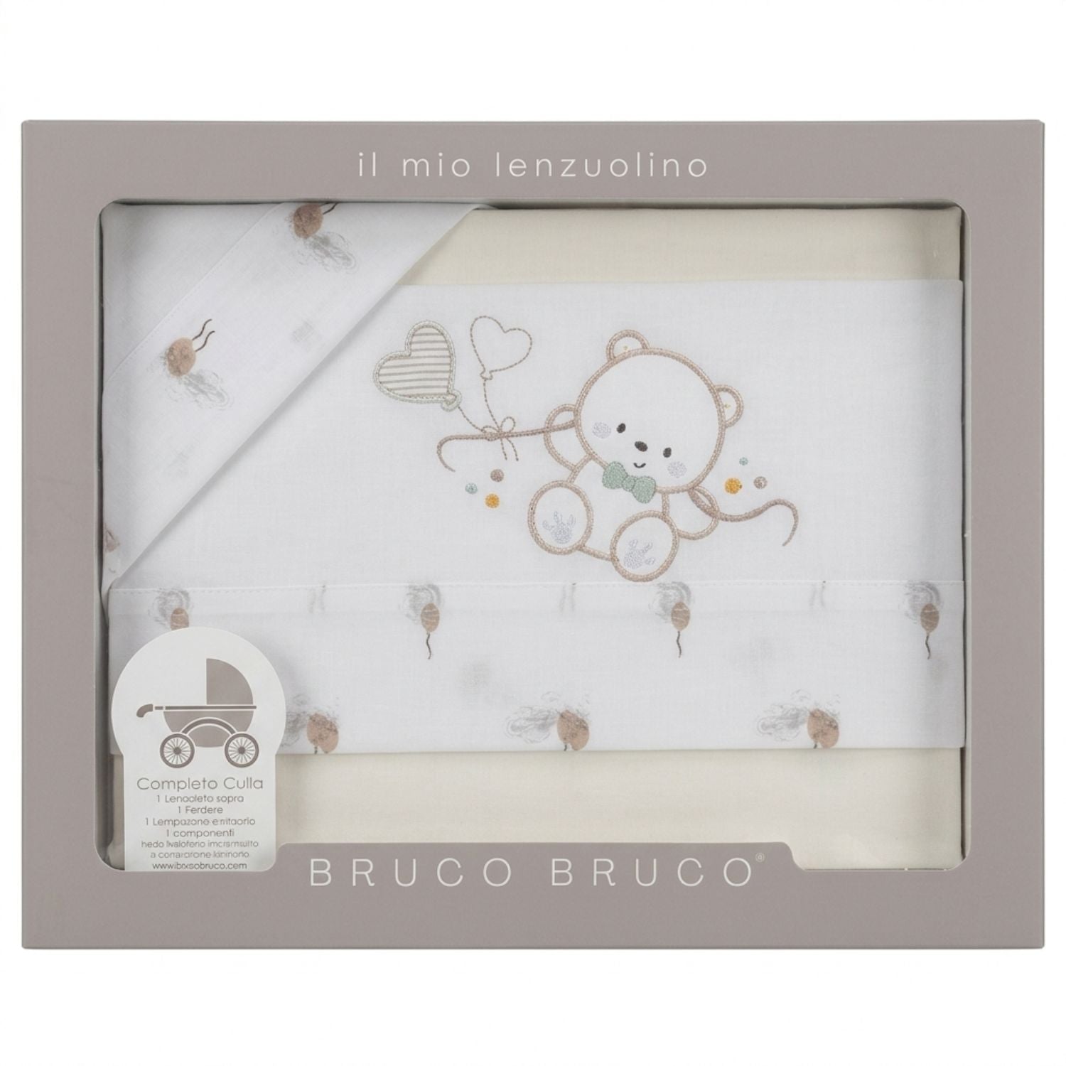 Bruco Bruco - Set 3 Pezzi Culla