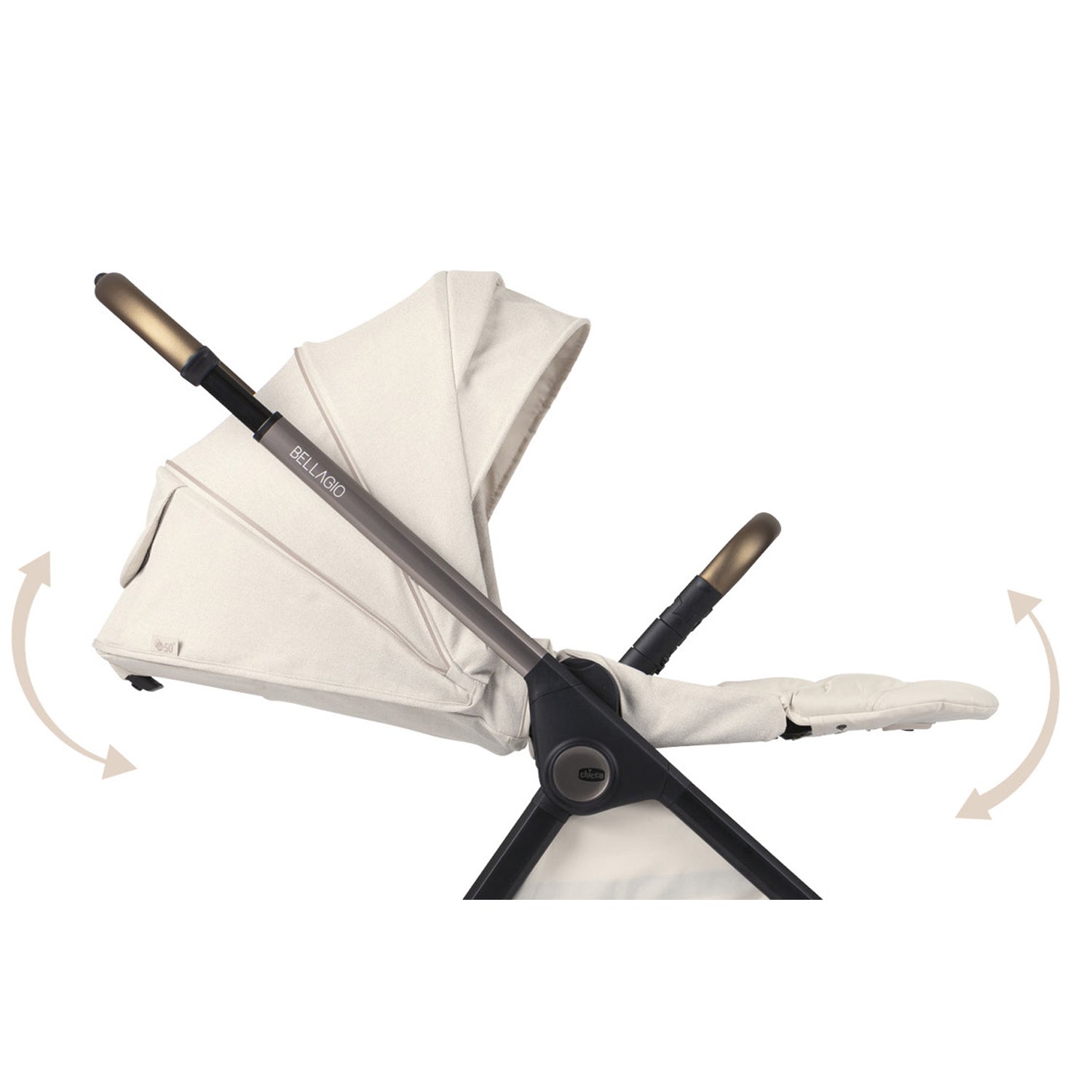 Chicco - Trio Bellagio Comfort Con Seggiolino Auto Kory Isize Plus