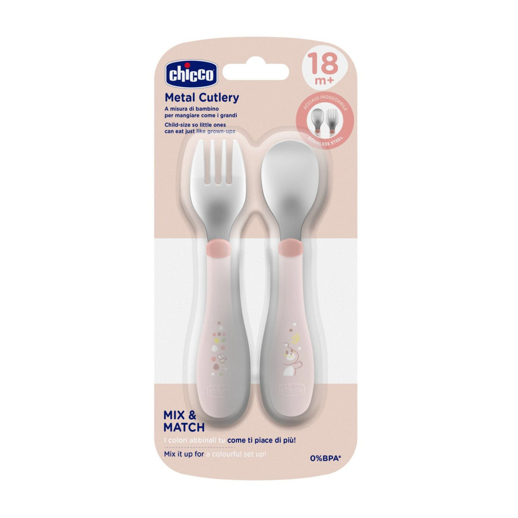Chicco - Posate Inox 18M+