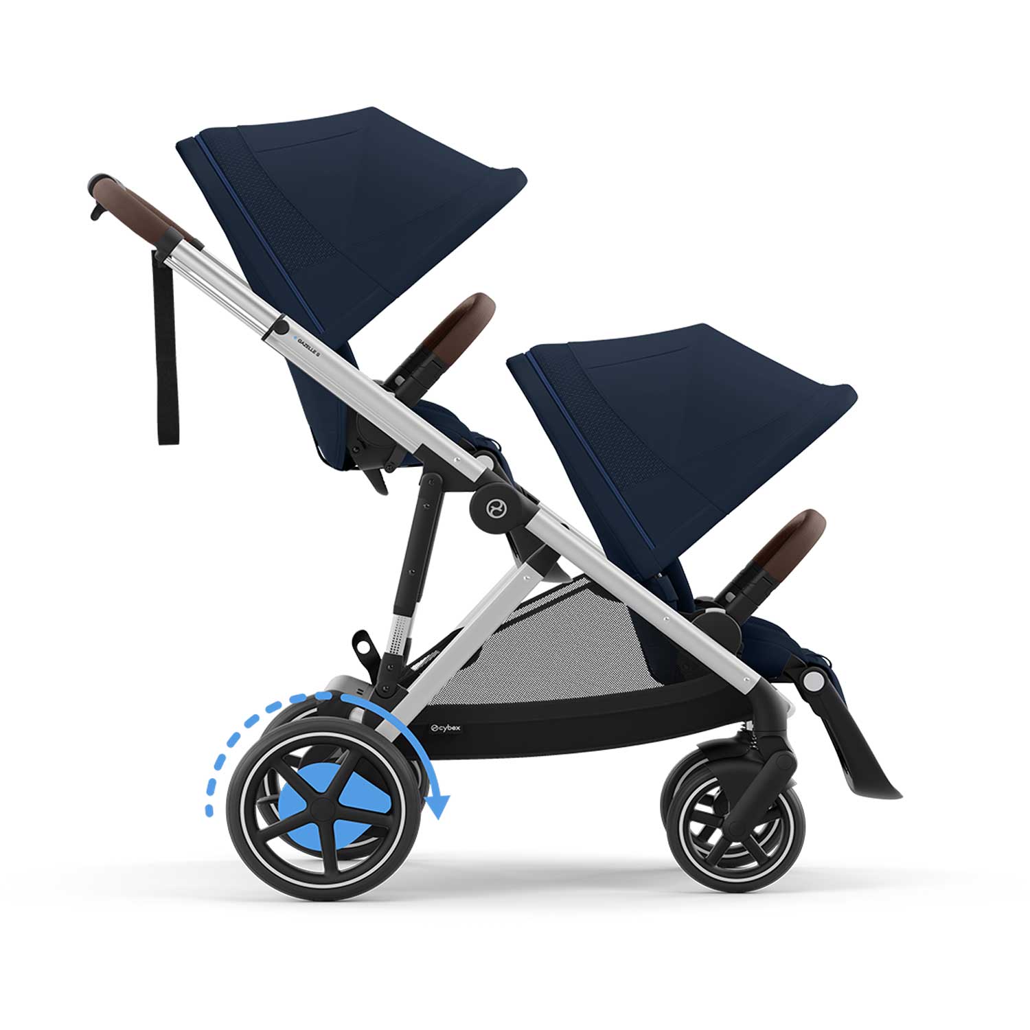 Cybex - E Gazelle S con seconda seduta e Cloud G Isize Plus