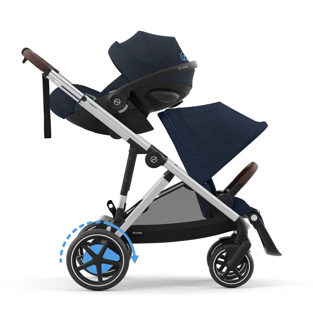 Cybex - E Gazelle S con seconda seduta e Cloud G Isize Plus