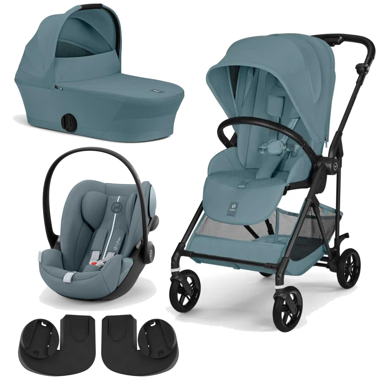 Cybex - Trio Melio Carbon Con Cloud G Isize Plus