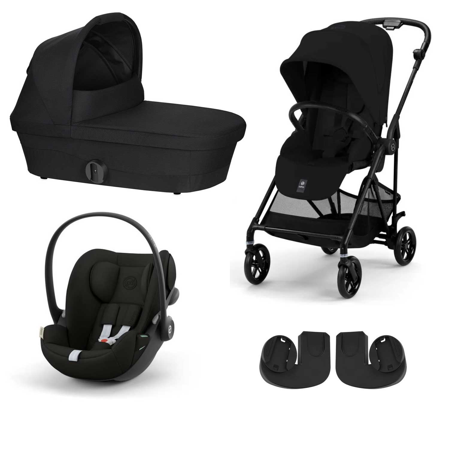Cybex - Trio Melio Carbon con Cloud G Isize