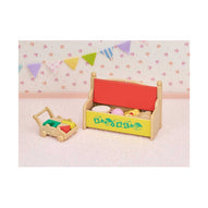 Epoch - Sylvanian Families: Scatola Dei Giochi Per Bebè Coniglio Neve E Bebè Panda