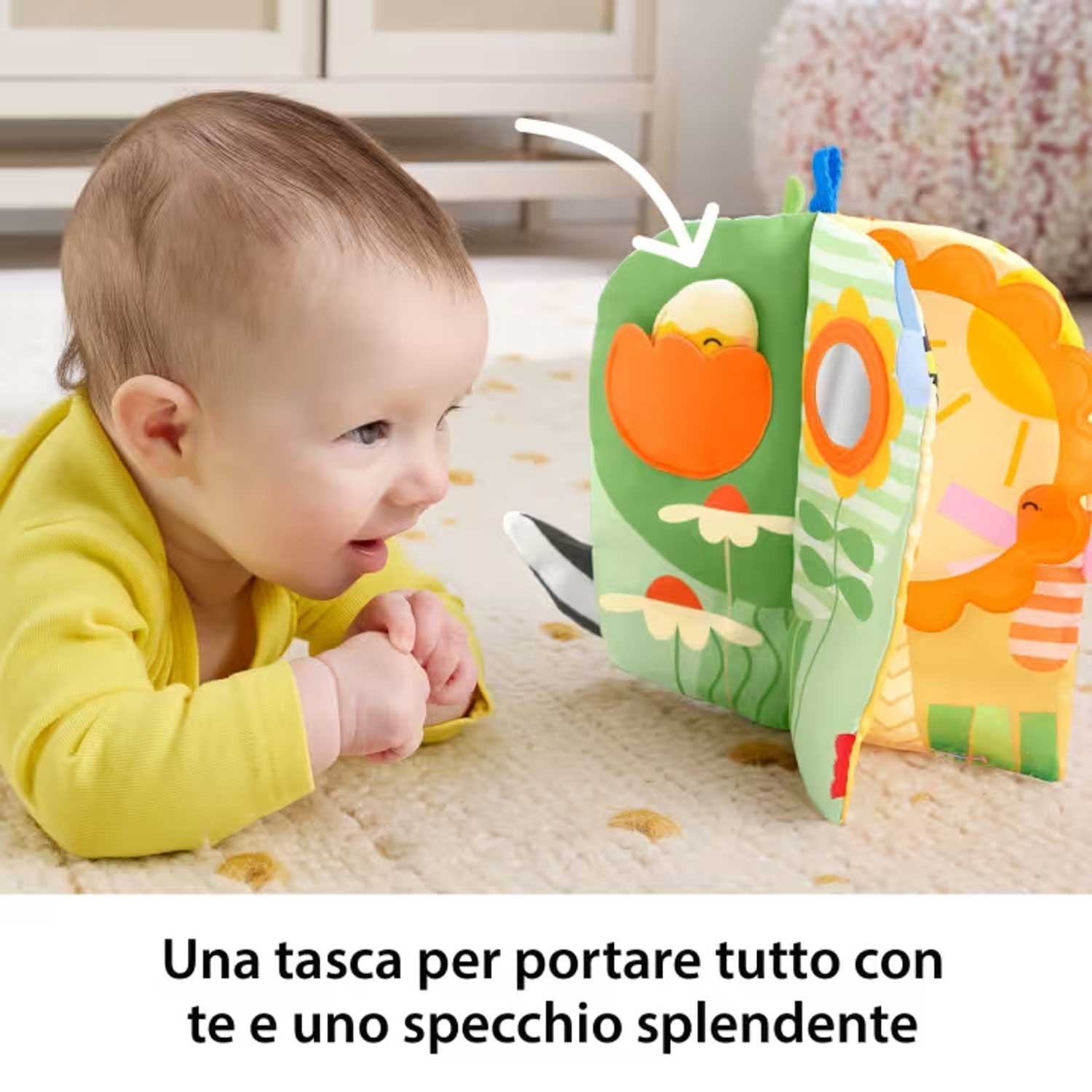 Fisher Price - Libricino Sensoriale Dolce Natura JKP53