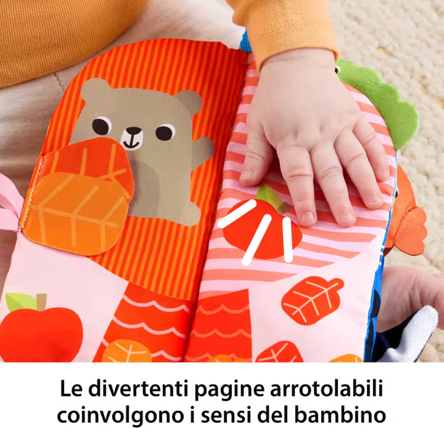 Fisher Price - Libricino Sensoriale Dolce Natura JKP53
