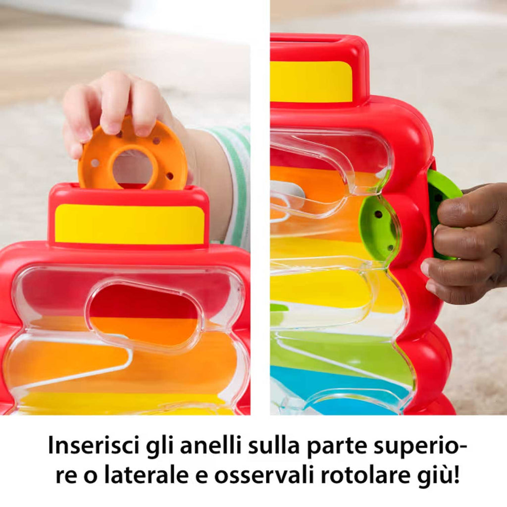 Fisher Price - Piramide 5 Anelli JLB81