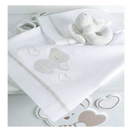 Foppapedretti - Completo Lenzuola Lettino Dolcecuore