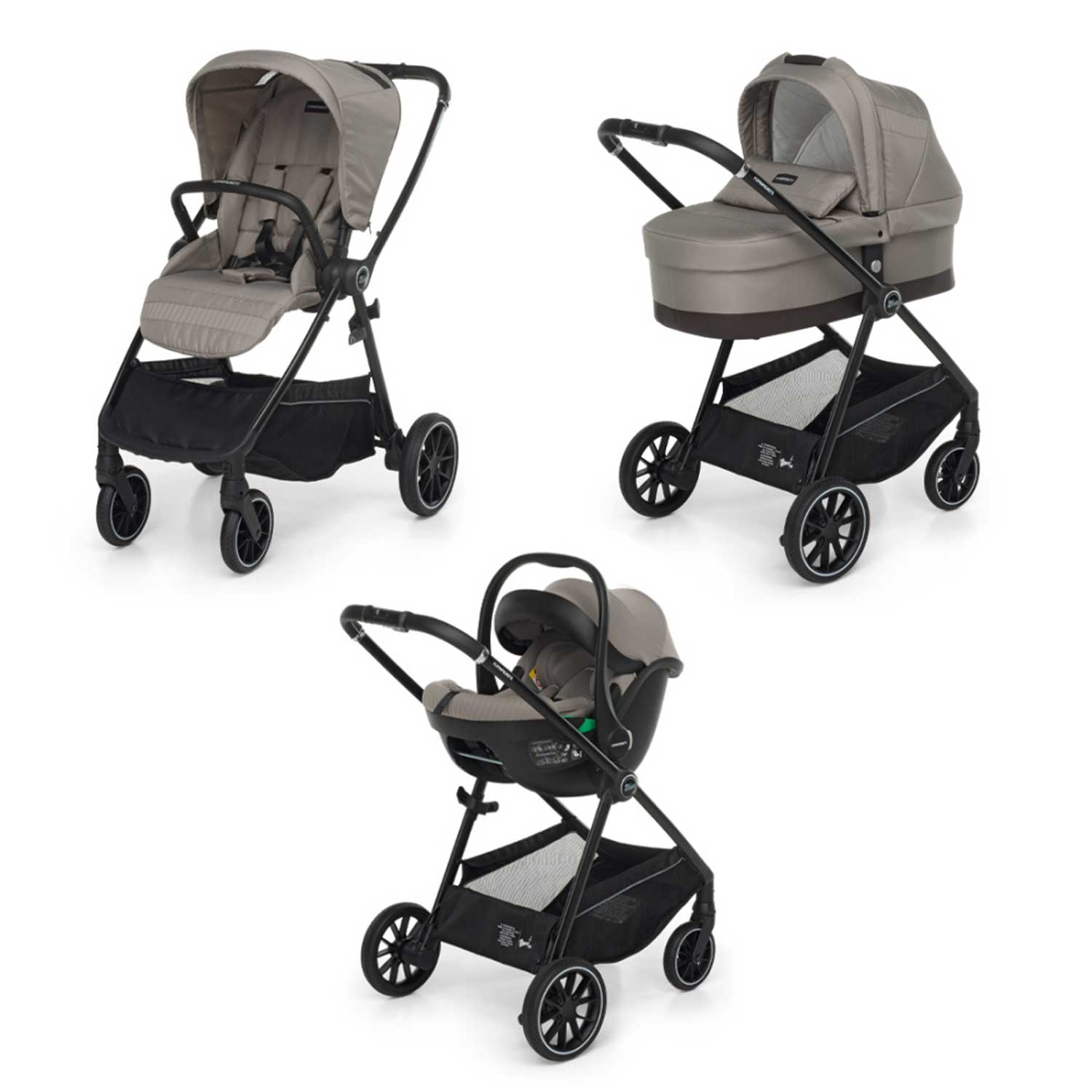 Foppapedretti  - Trio Divo Con Seggiolino Auto ISize