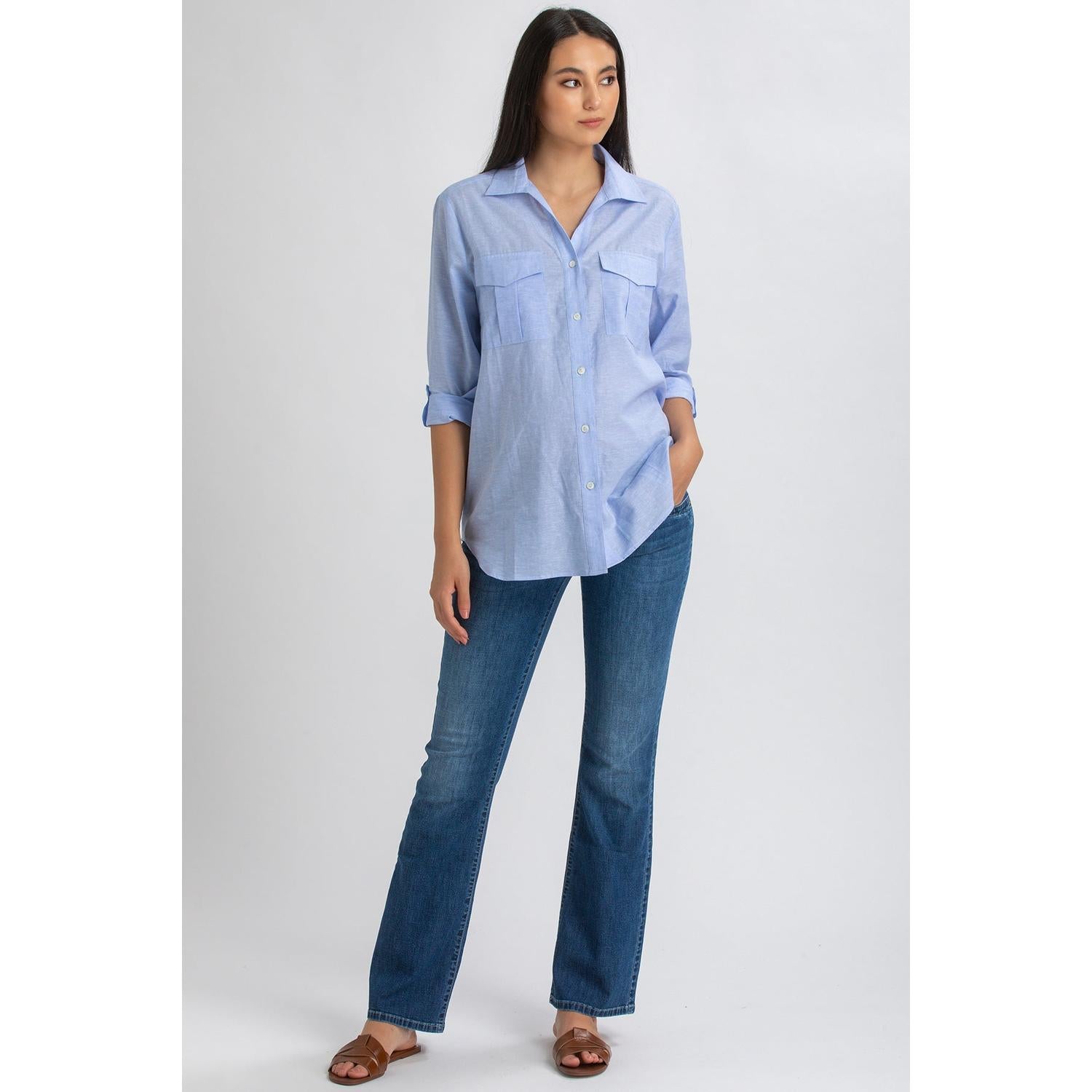 GRADUATED FLARE WA05 - Jeans Premaman Svasati