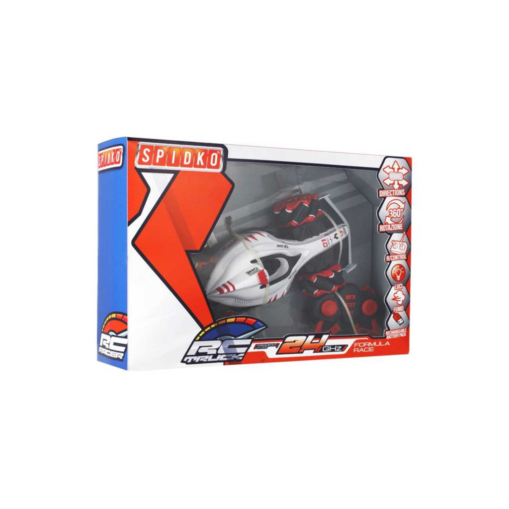 Globo - Auto Radiocomando Formula Con Fumo Led Ed Effetto Drift