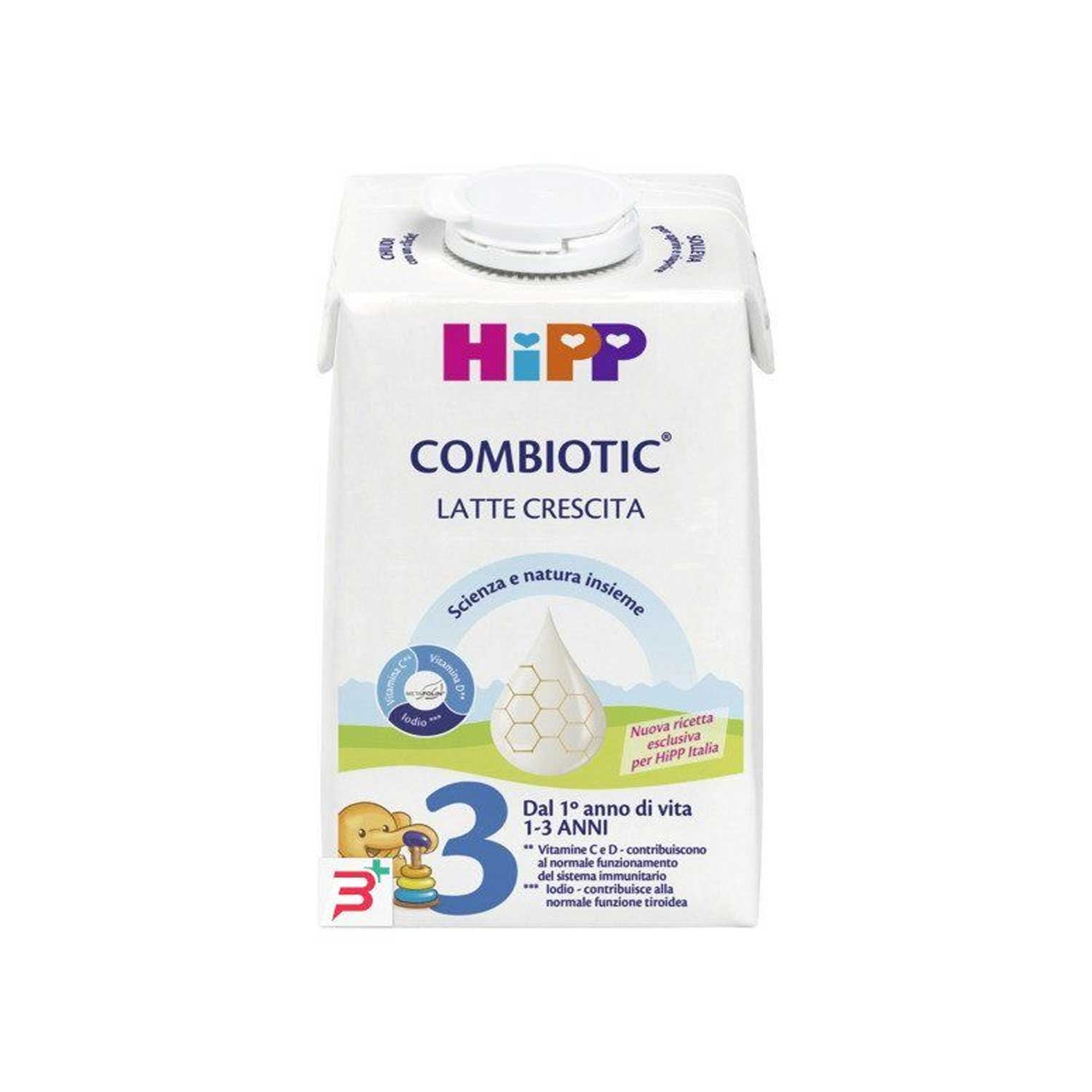 Hipp - Latte Liquido Combiotic Crescita 3: Confezione 500 ML