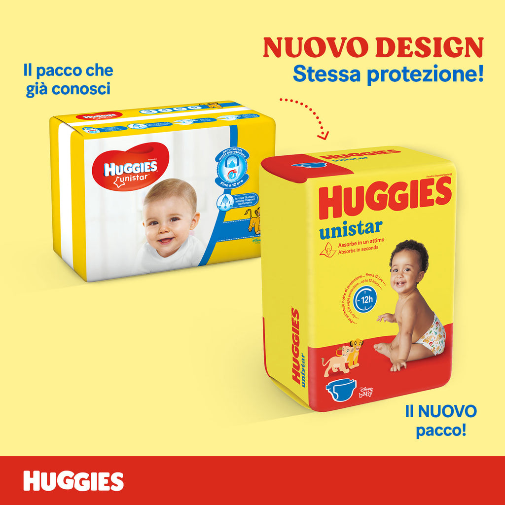 Huggies - Pannolini Unistar taglia 4 (16 pz)