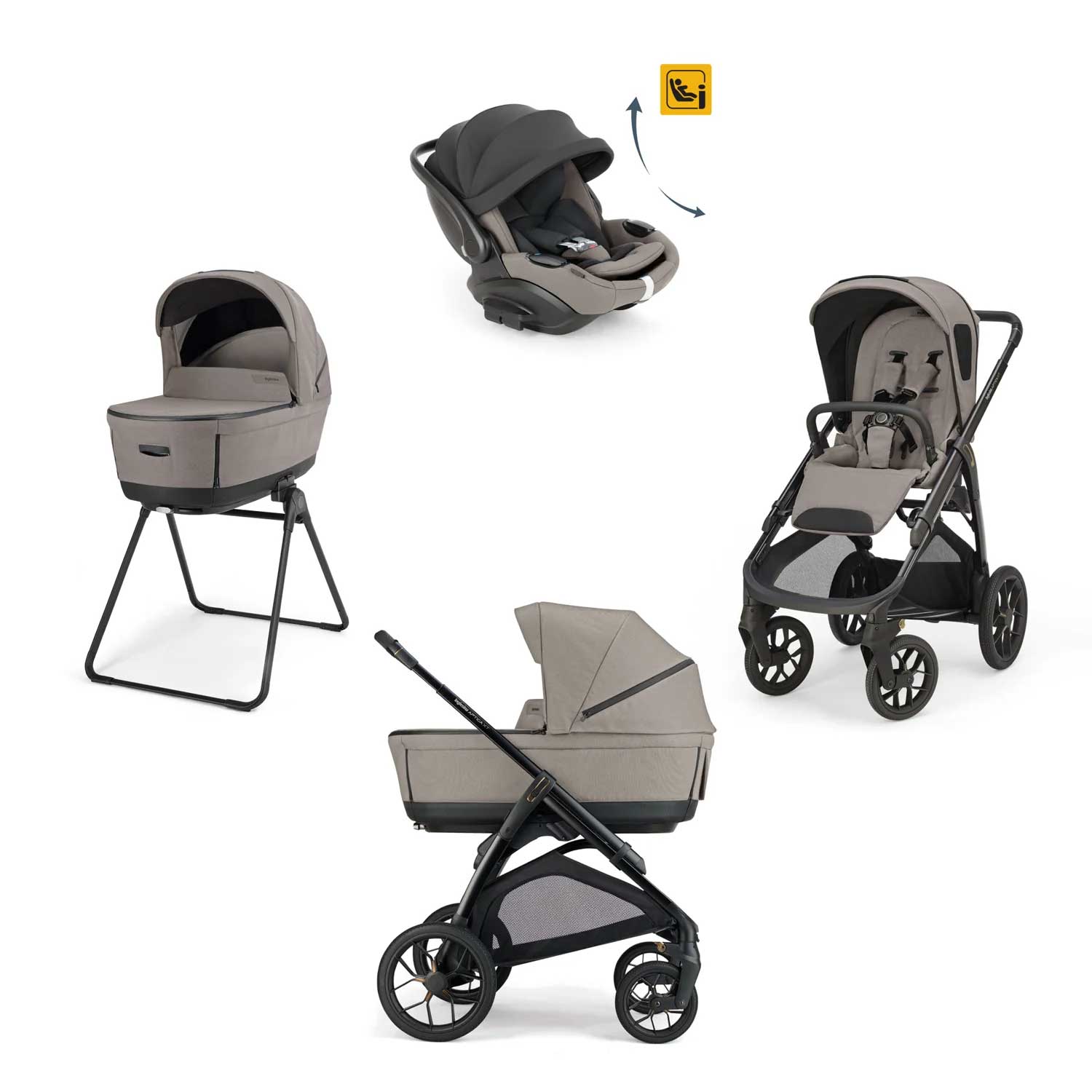 Inglesina - Trio Aptica XT 2026 Con Seggiolino Auto Darwin Recline Evo Isize