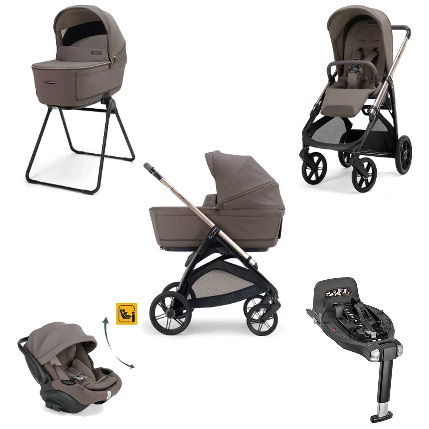 Inglesina - Aptica 2026 Con Darwin Evo Recline Isize + Base Auto Darwin 360