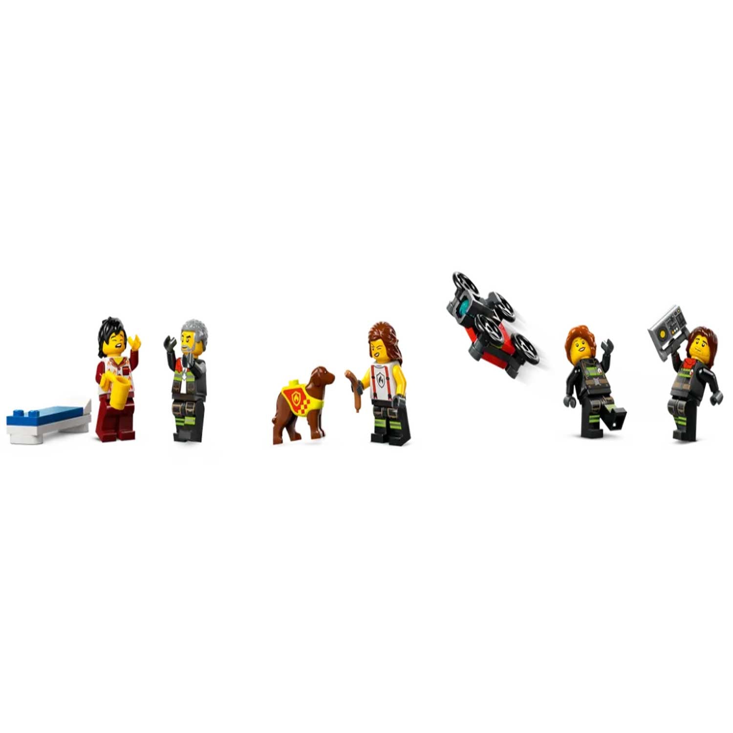 Lego - City Fire Fire Station and Fire Engine 60414