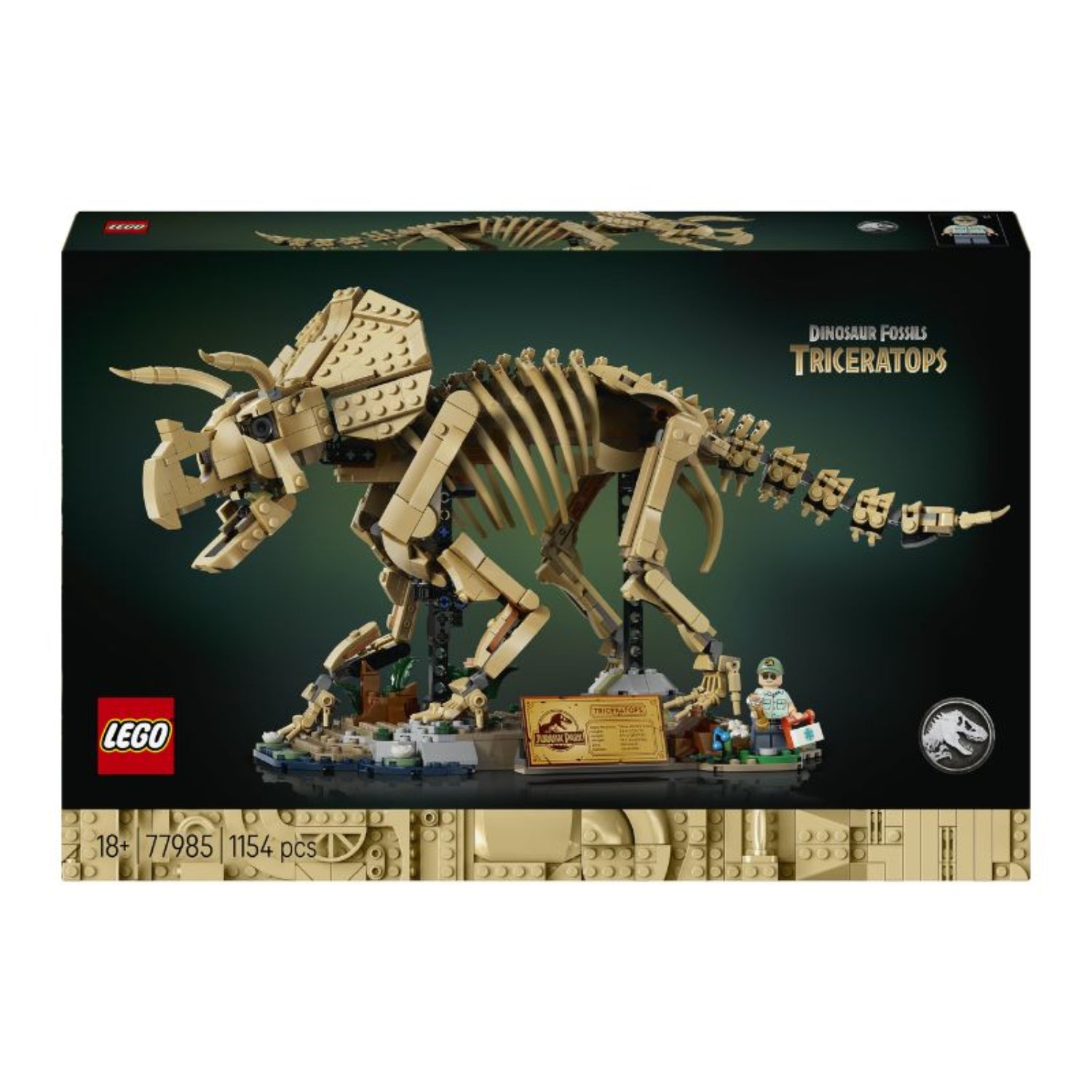 LEGO - Jurassic World Lo Scheletro Di Stegosauro 77985