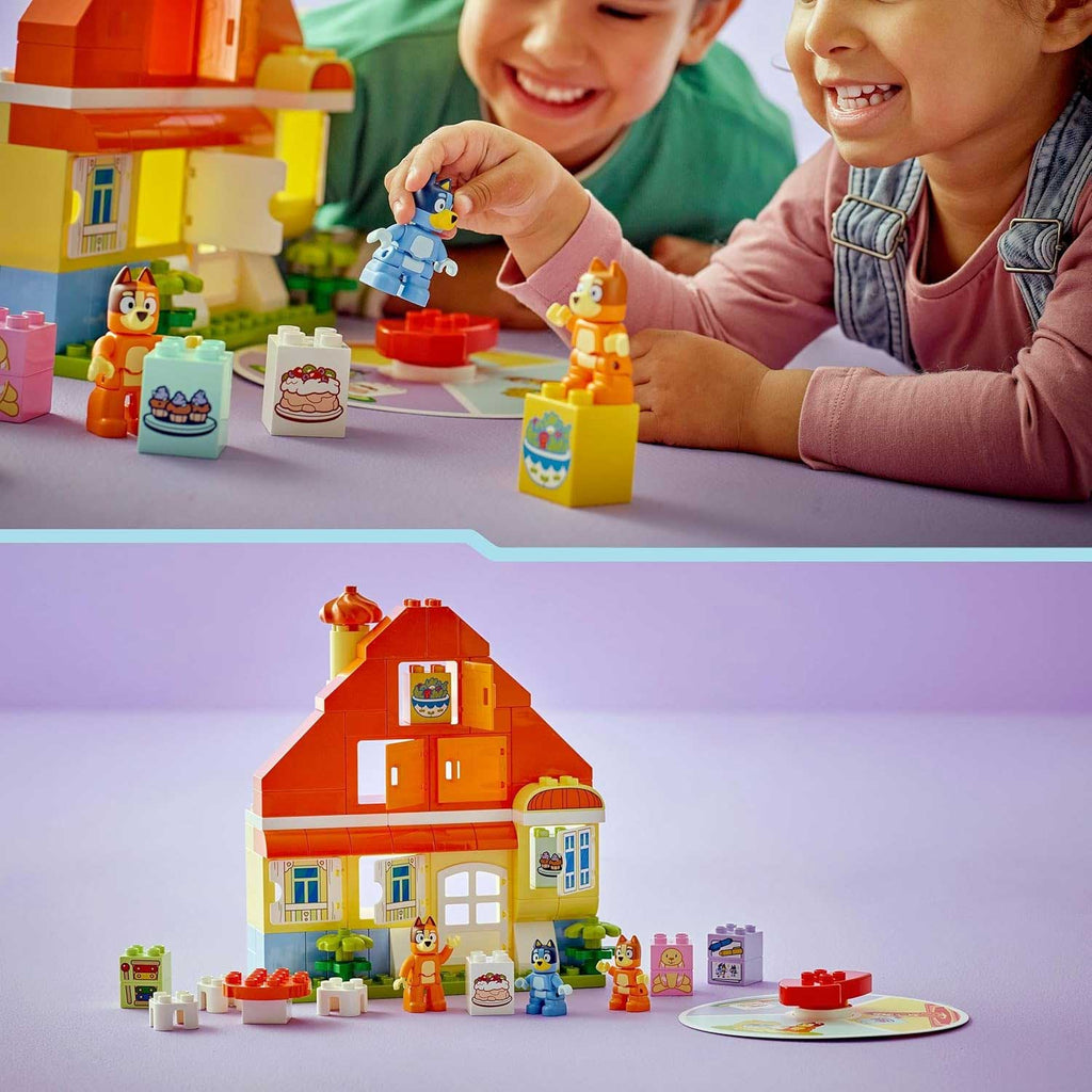 LEGO - Duplo Bluey Casa Della Famiglia Di Bluey Con Gioco Di Memoria 10459