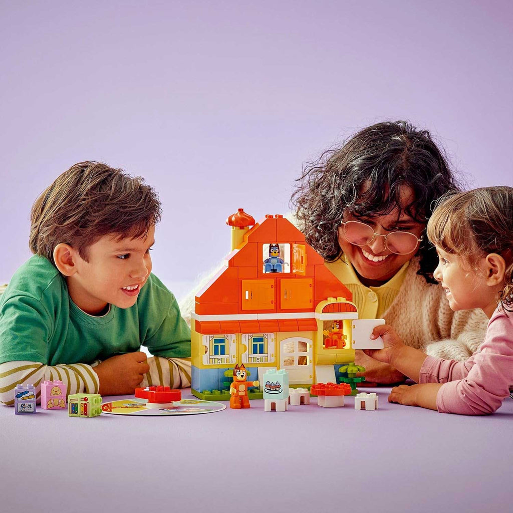 LEGO - Duplo Bluey Casa Della Famiglia Di Bluey Con Gioco Di Memoria 10459