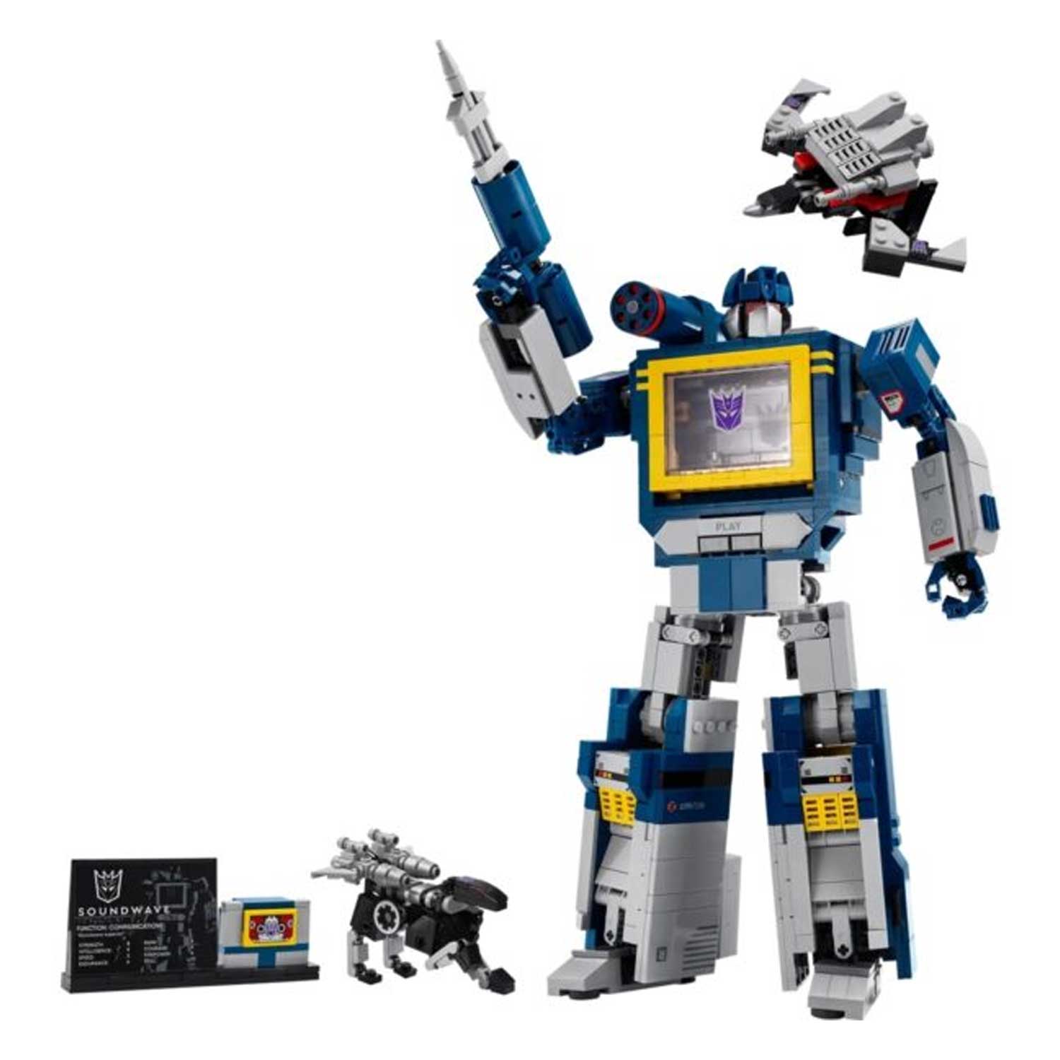 LEGO - Icons Transformers Soundwave 10358
