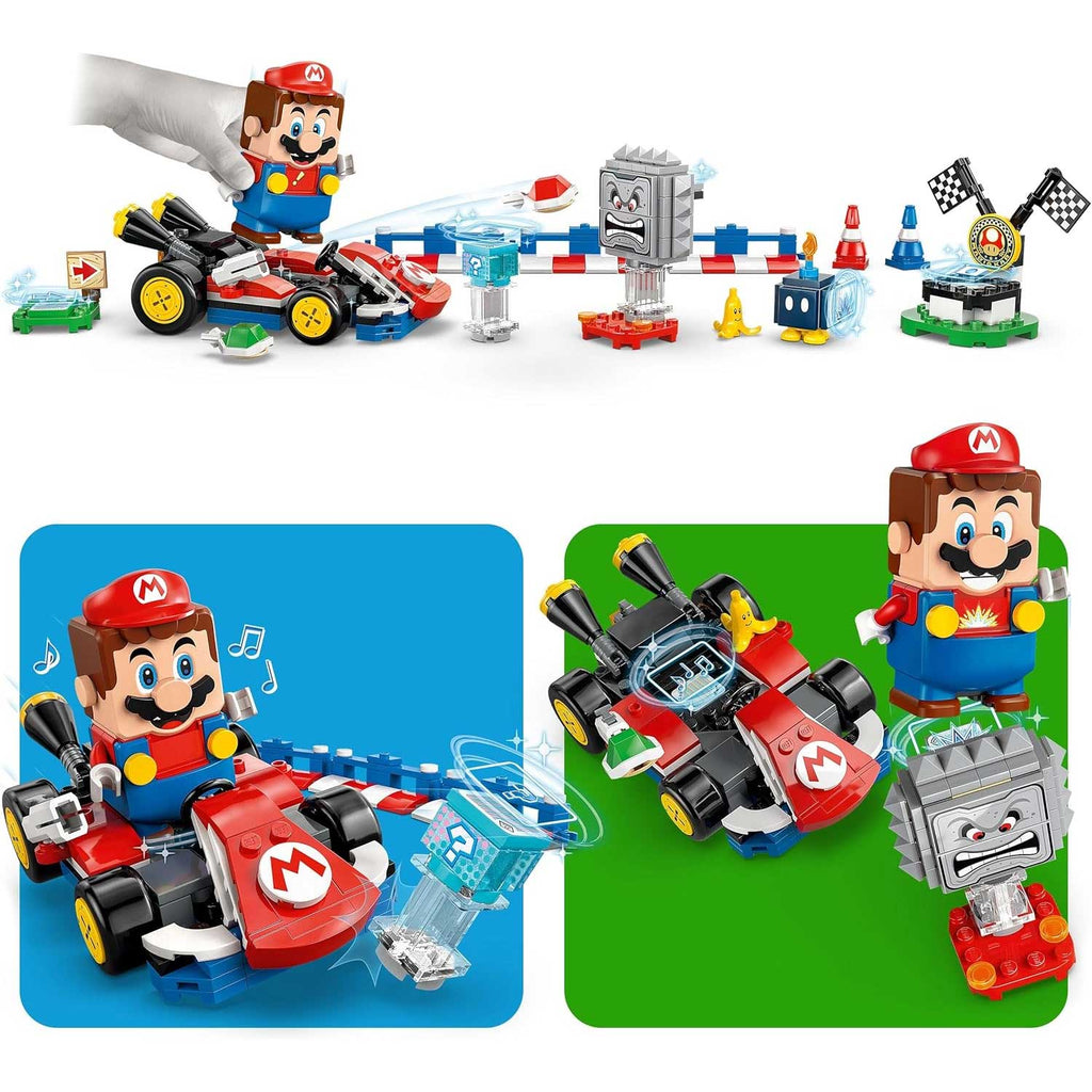 LEGO - Super Mario Mario Kart: Mario Interattivo E Kart Standard 72043