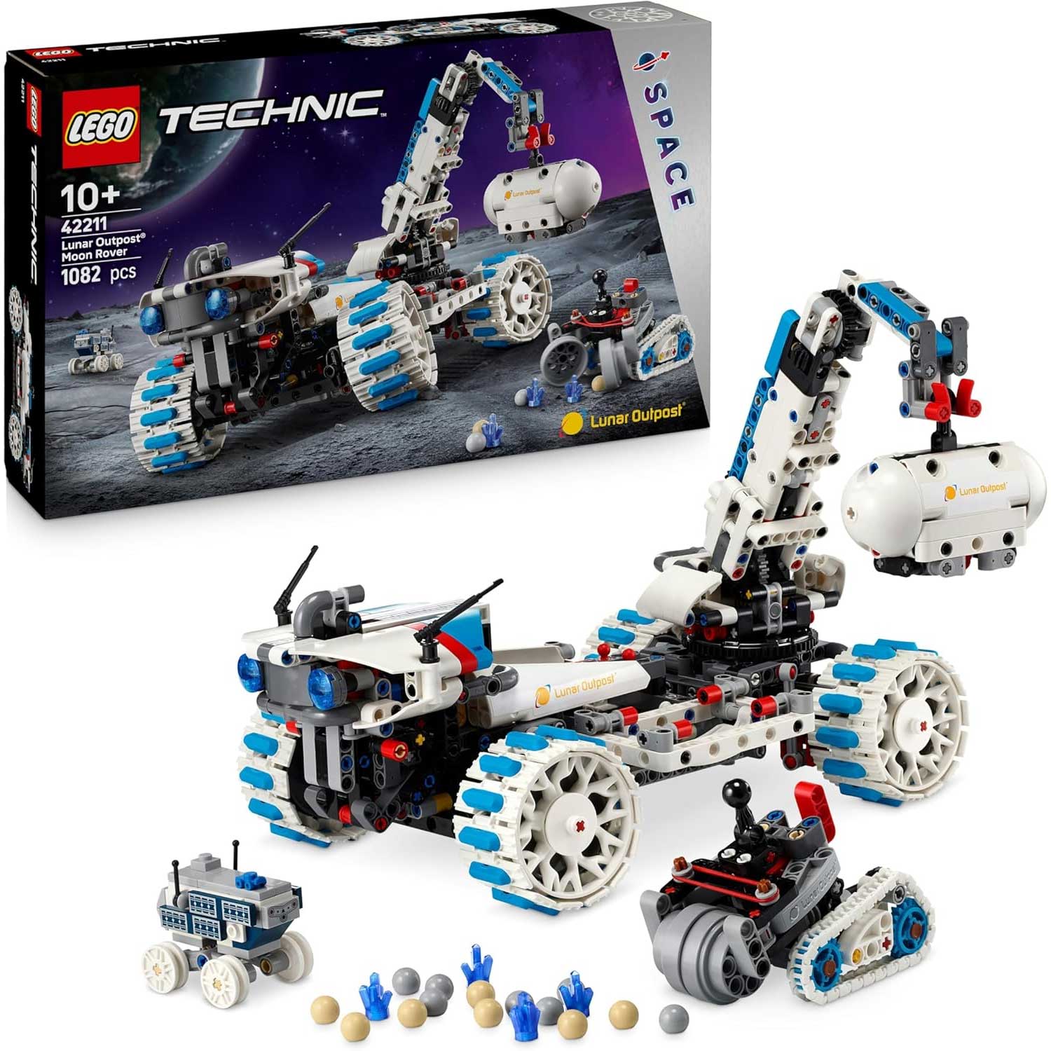 LEGO - Technic Veicolo Spaziale Rover Lunare Lunar Outpost 42211