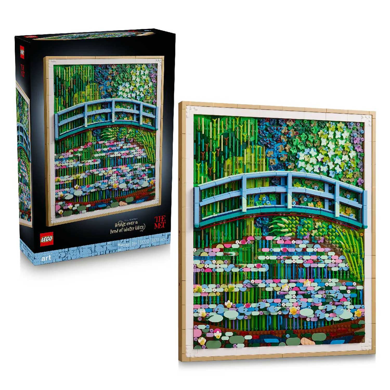 Lego - Art Stagno Delle Ninfee Monet 31220