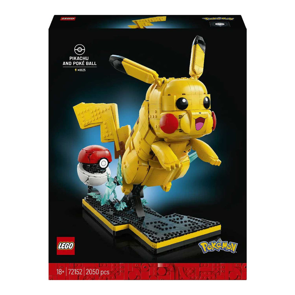 LEGO - Pokemon Pikachu E Poke Ball 72152