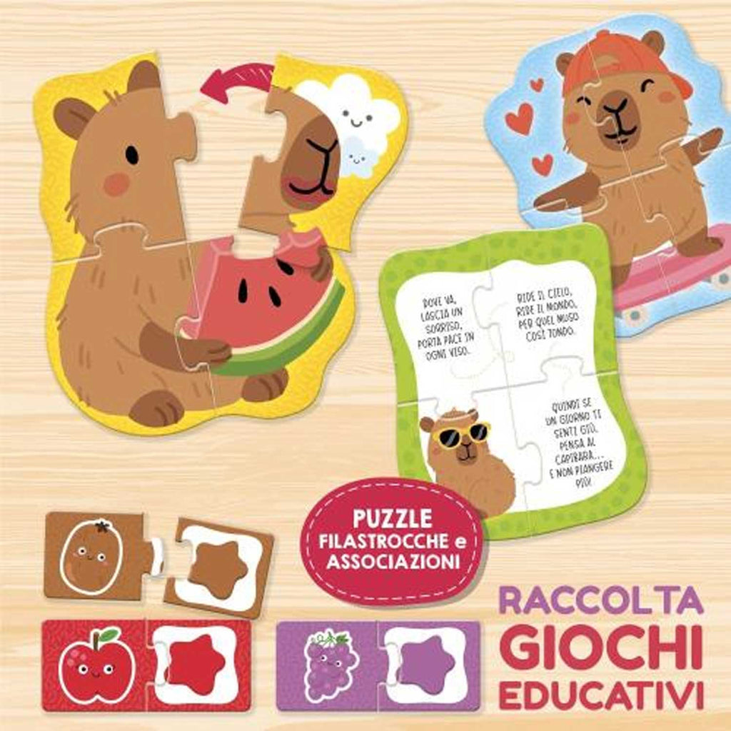 Lisciani - Carotina Baby 10 Giochi Del Capibara