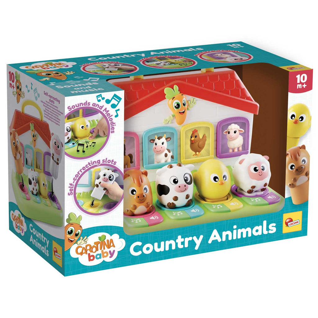 Lisciani - Carotina Baby Country Animals