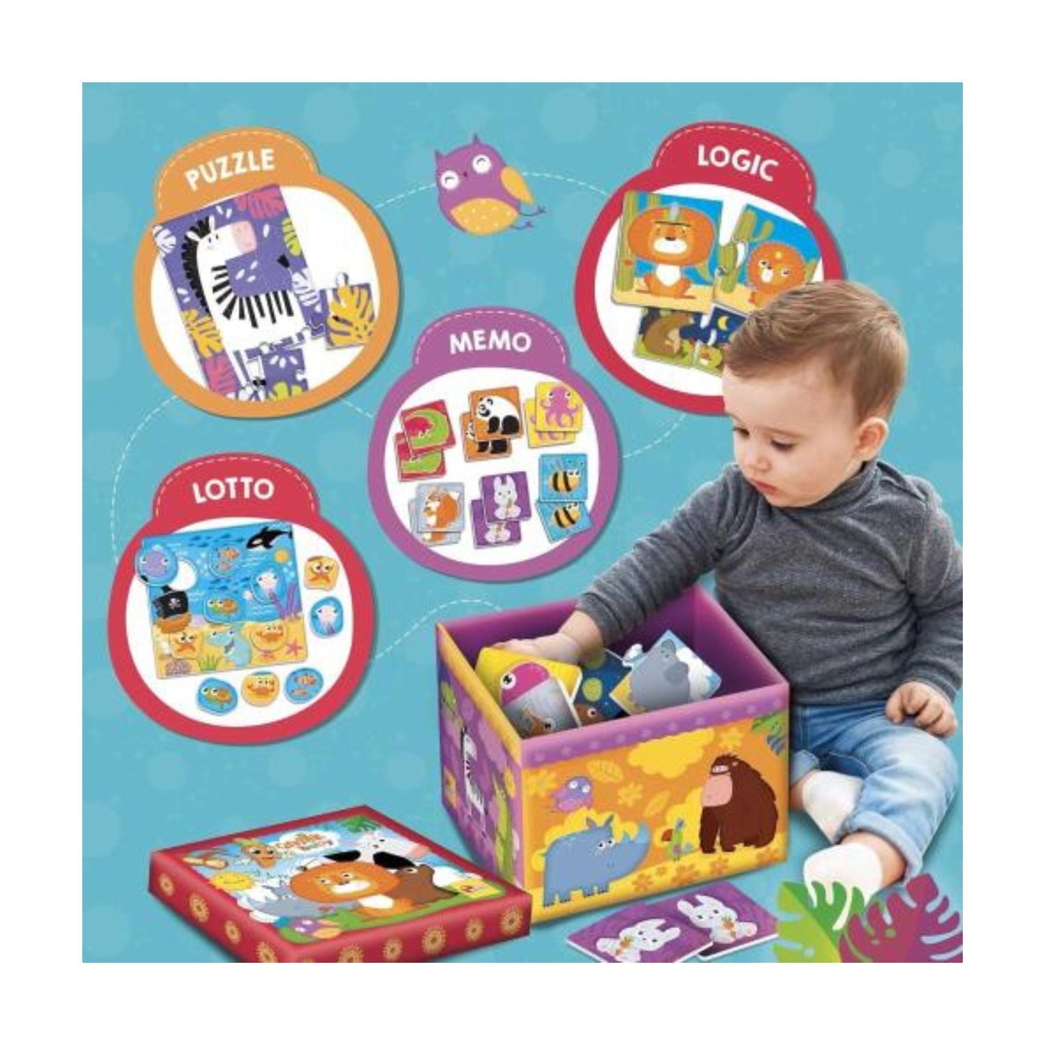 Lisciani - Carotina Baby Super Box