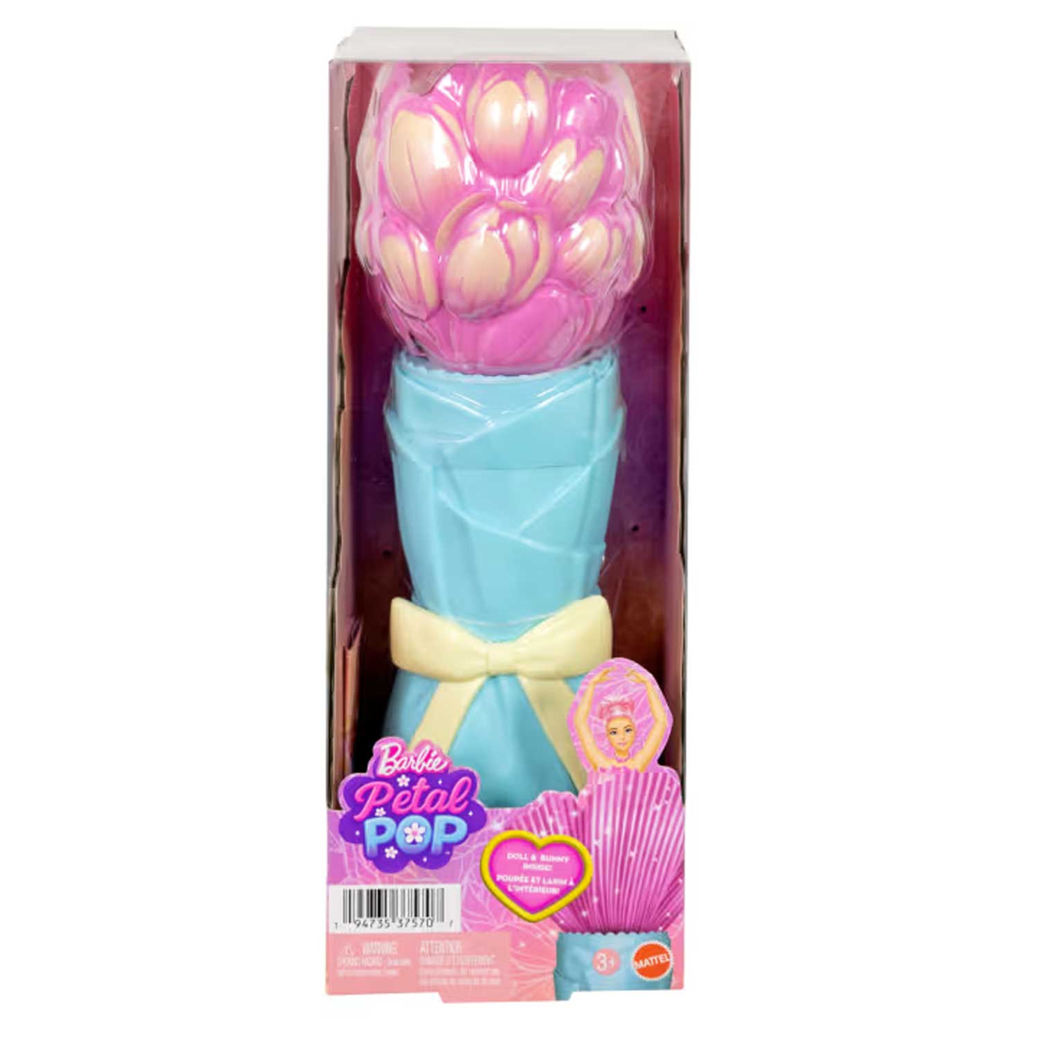 Mattel - Barbie Flower Reveal Tulipano Rosa JMF57